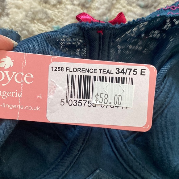 Royce Florence Teal Nursing Bra - Picture 9 of 10